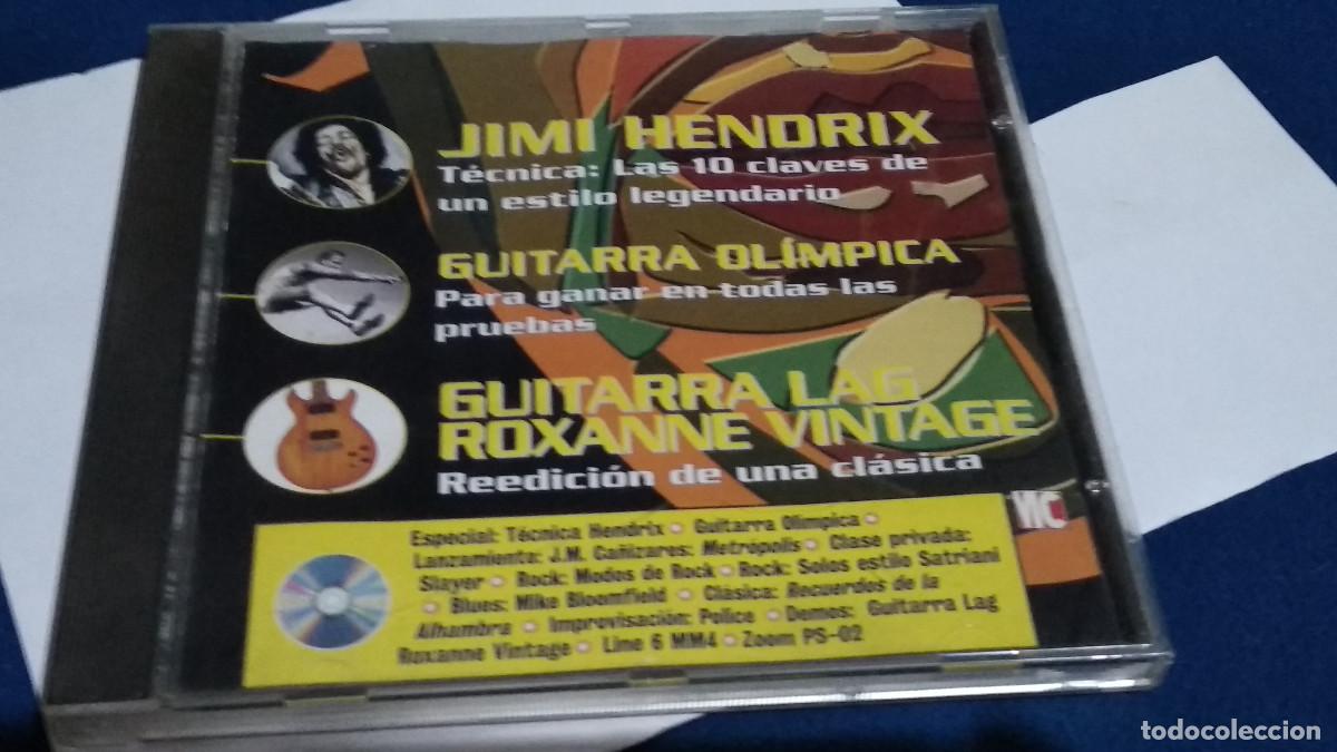 CDs de M&uacute;sica: CD ROM GUITARRA TOTAL N&ordm; 32 JIMI HENDRIX / ESPECIAL T&Eacute;CNICA HENDRIX