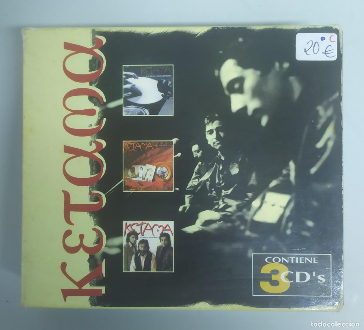 CDs de m&uacute;sica: CD KETAMA - CAJA 3 CDS - Foto 1