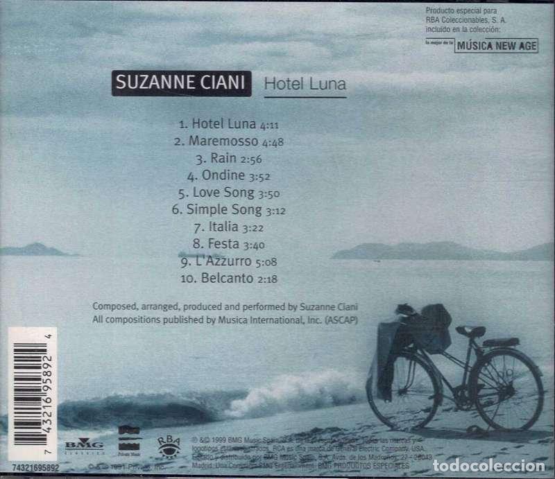 CDs de m&uacute;sica: Suzanne Ciani - Hotel Luna. CD - Foto 2