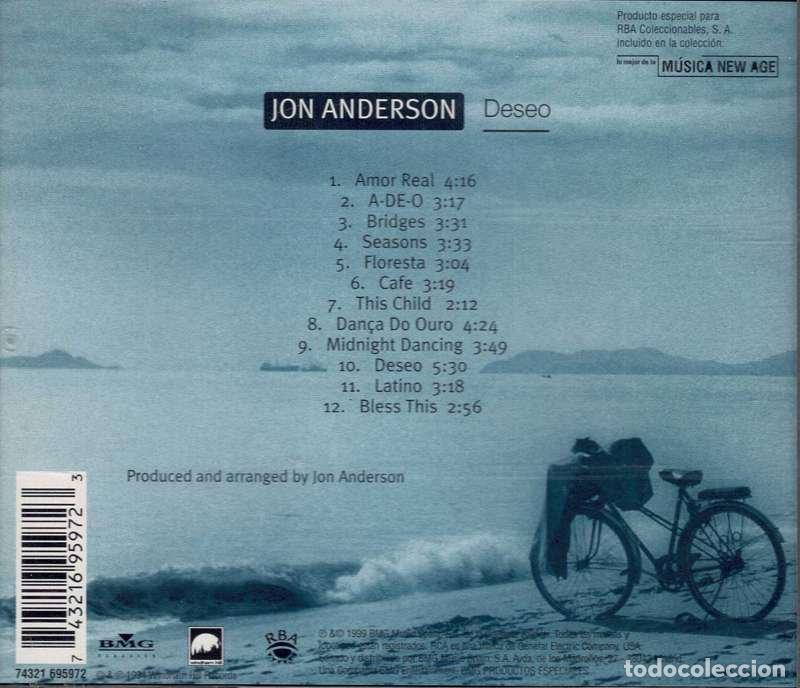 CDs de m&uacute;sica: Jon Anderson - Deseo. CD - Foto 2