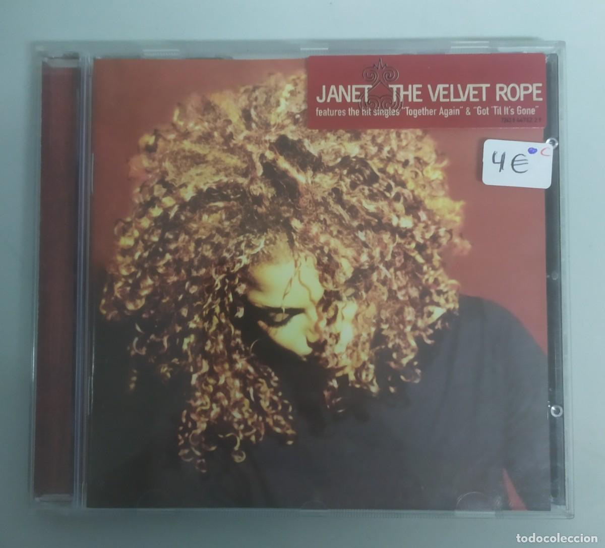 CDs de M&uacute;sica: CD JANET THE VELVET ROPE