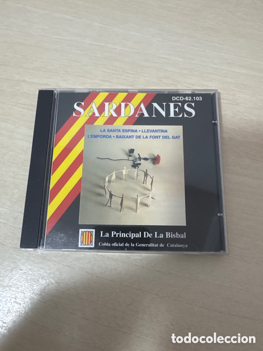 Musik-CDs: CD SARDANES COBLA LA PRINCIPAL DE LA BISBAL RICARD VILADESAU 1996