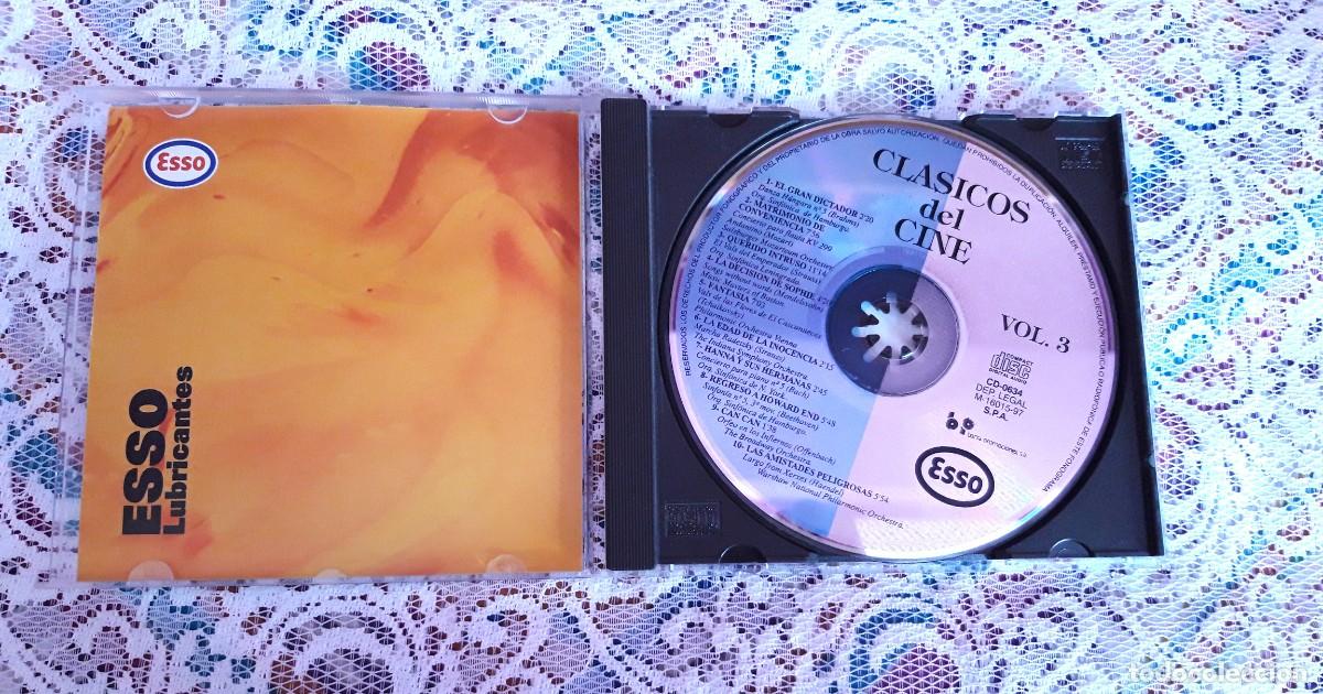 CDs de m&uacute;sica: CL&Aacute;SICOS DEL CINE VOL 3 - CD 1997 - Foto 2