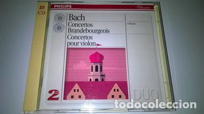 CDs de M&uacute;sica: Bach: Concertos Brandebourgeois & Concertos pour violon- 0028943856225