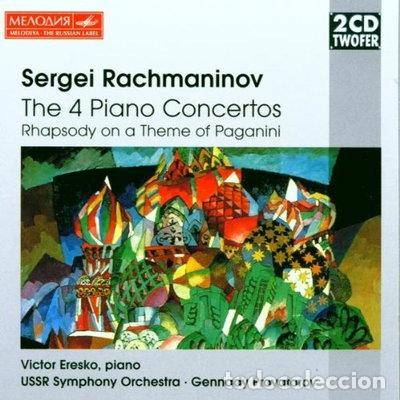 CDs de M&uacute;sica: Sergei Rachmaninov: The 4 Piano Concertos / Rhapsody on a Theme of Paganini- 0743214006825