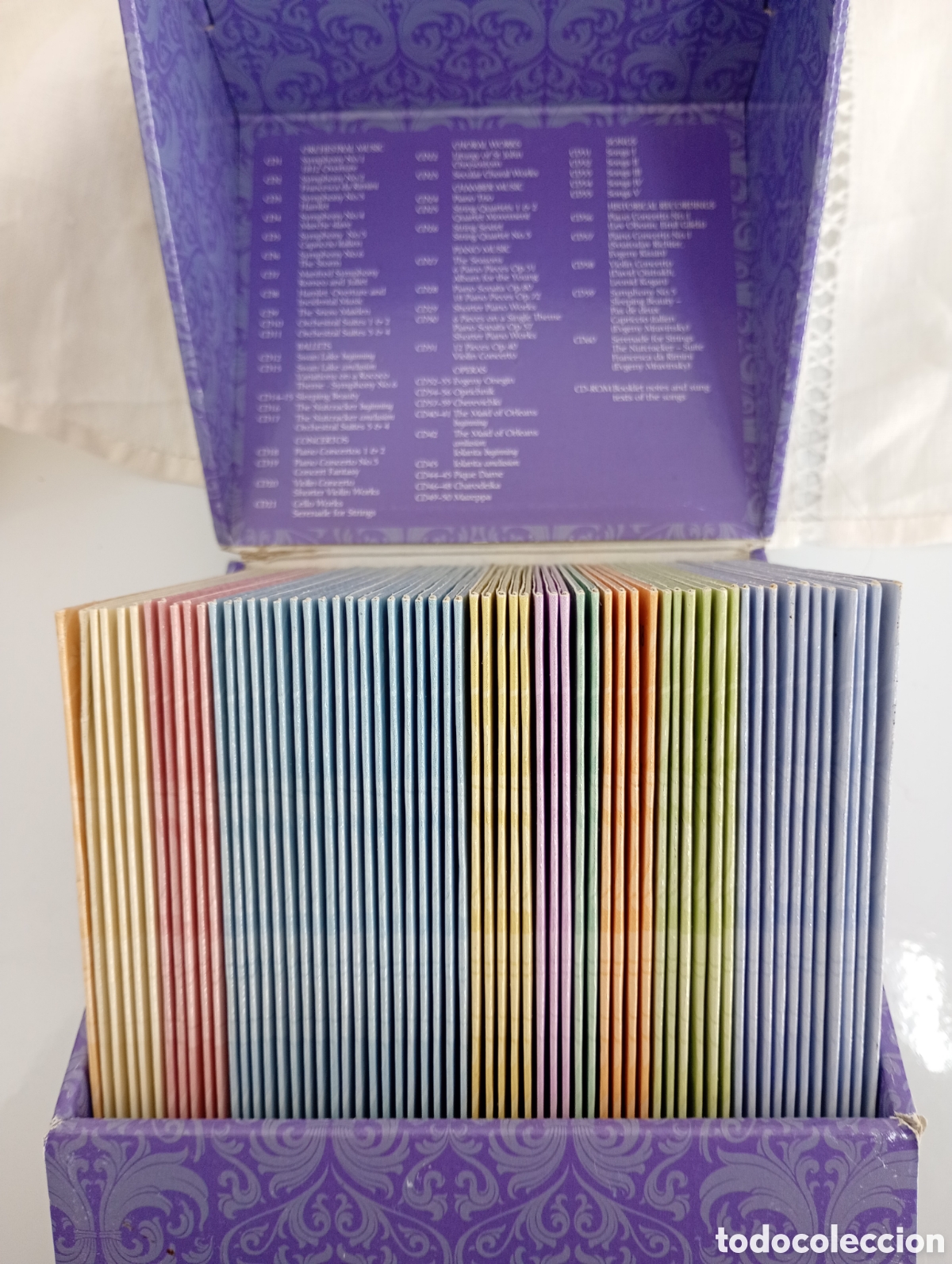 tchaikovsky - edición completa 60 cds + cd-rom - Compra venta en