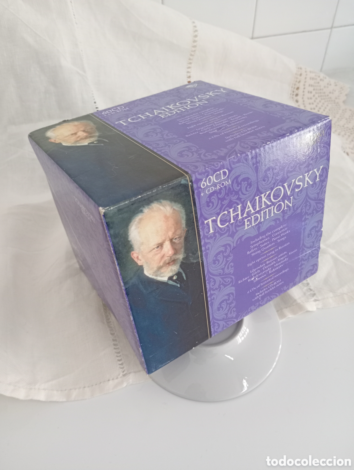 CDs de M&uacute;sica: Tchaikovsky CAJA 60 CD + CD-ROM, Ed. Brilliant Classics