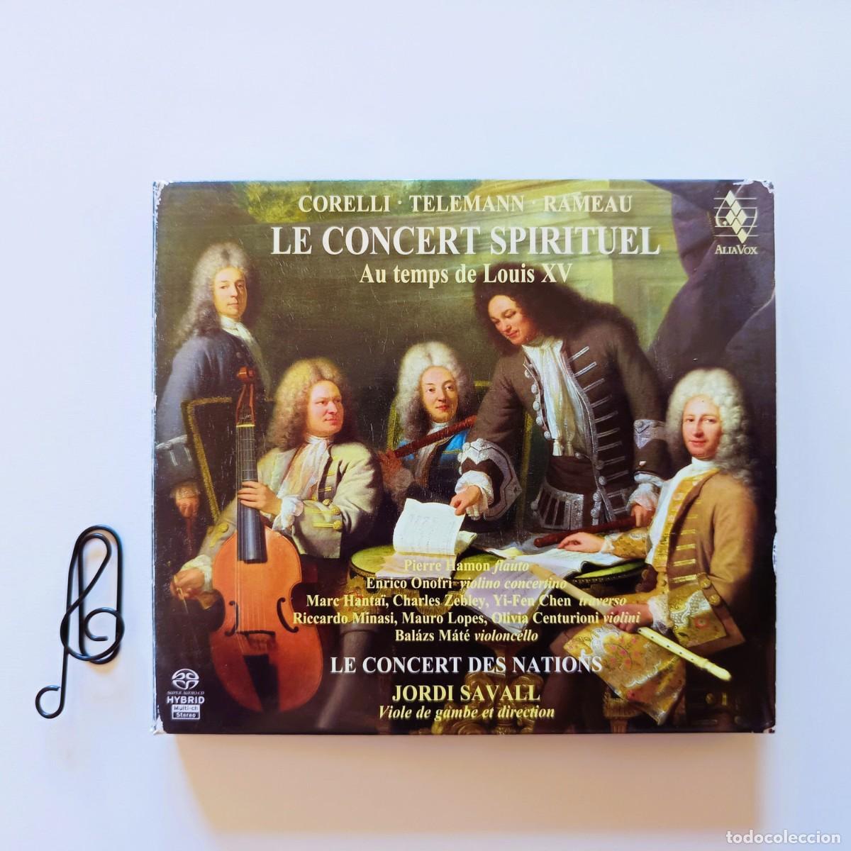 CDs de M&uacute;sica: CD Le Concert Spirituel - Jordi Savall - Le Concert des Nations