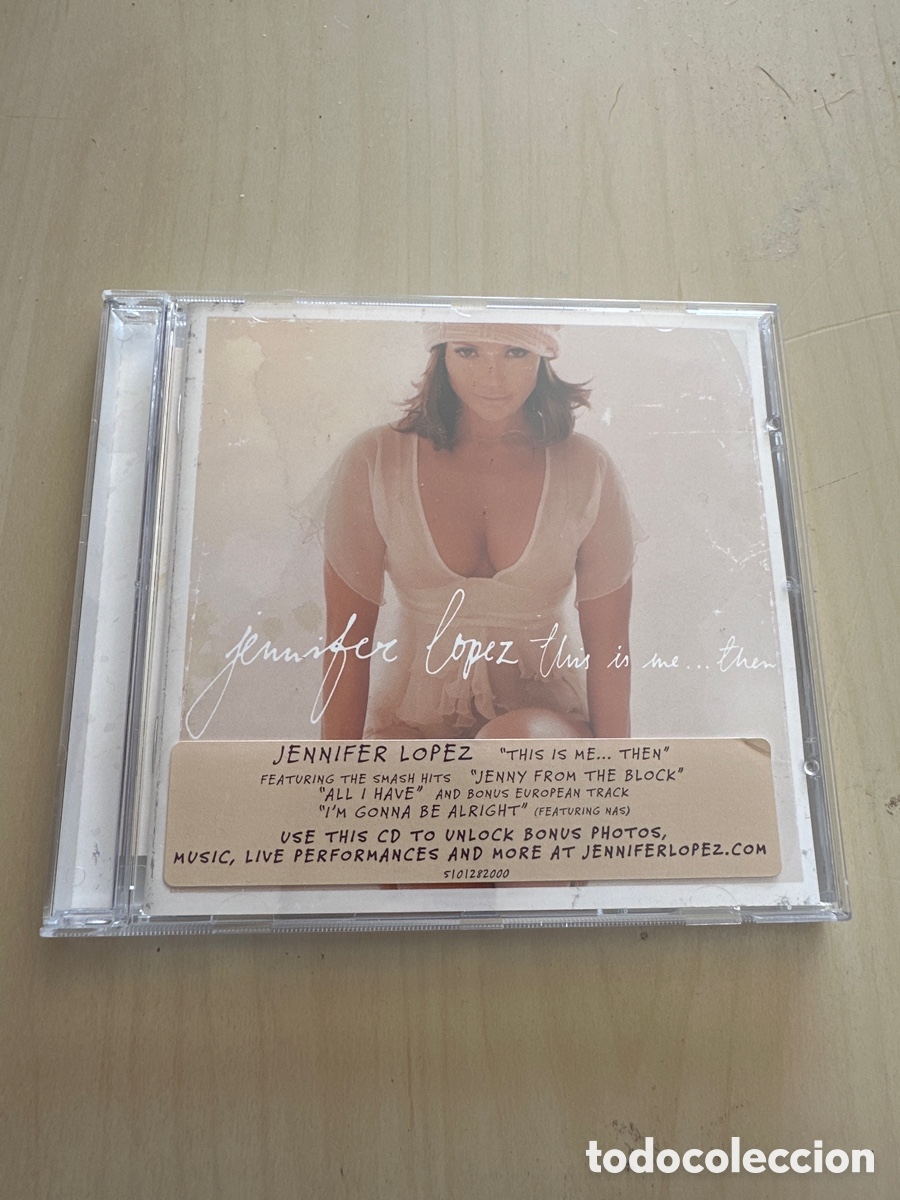 CDs de M&uacute;sica: Acd87 Jennifer Lopez this is me then CD segunda mano