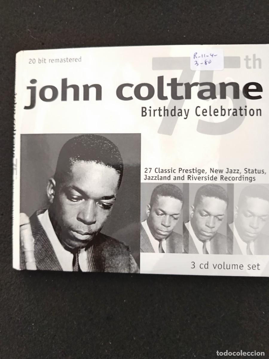 CDs de M&uacute;sica: 3 CD VOLUME SET. JOHN COLTRANE. BIRTHDAY CELEBRATION