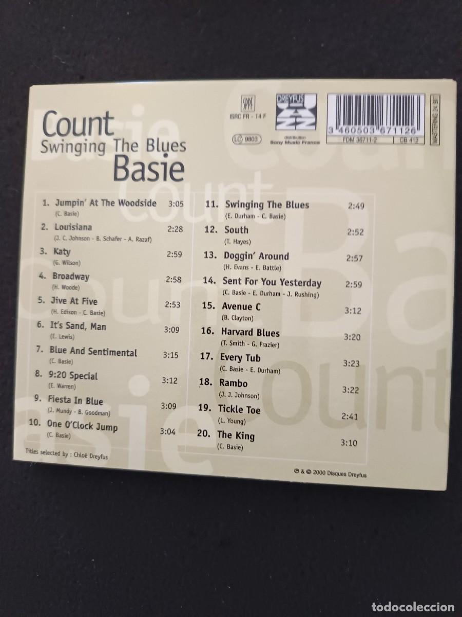 CDs de m&uacute;sica: COUNT BASIE. SWINGING THE BLUES - Foto 2