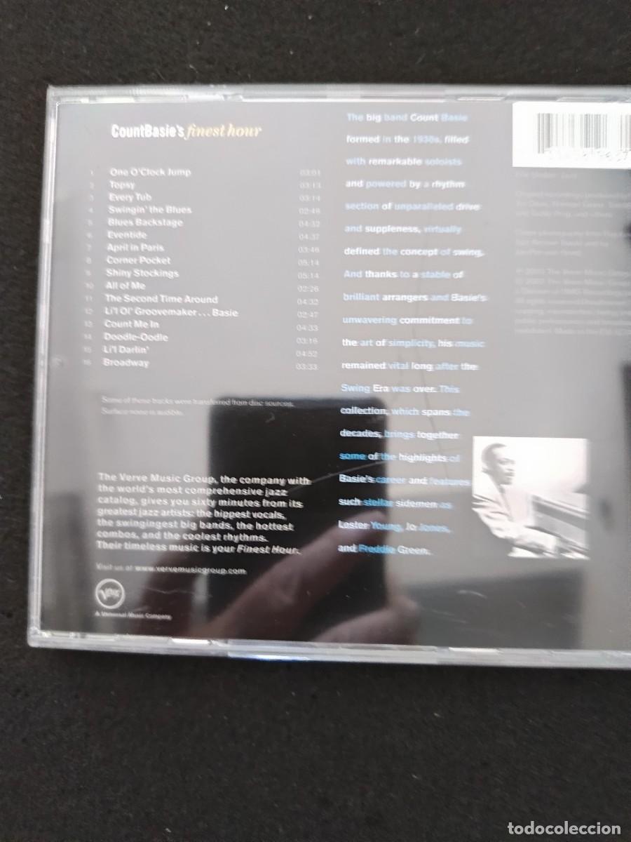 CDs de m&uacute;sica: COUNT BASIES FINEST HOUR - Foto 3