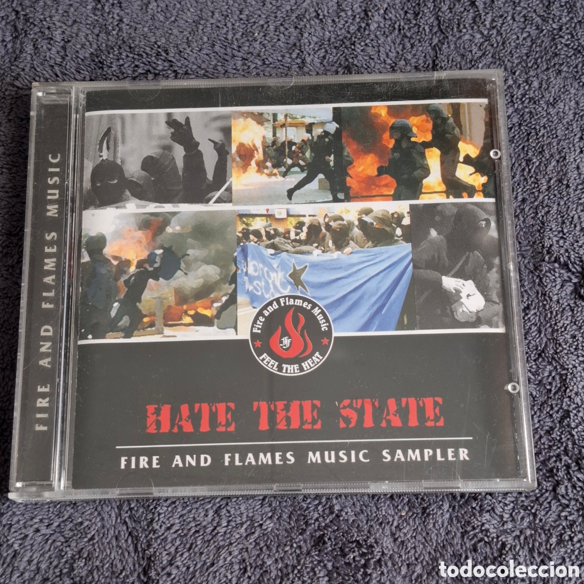 CDs de M&uacute;sica: CD80. Hate The State, Cd, Recopilatorio, Varios Artistas, Fire And Flames Music, 2005.