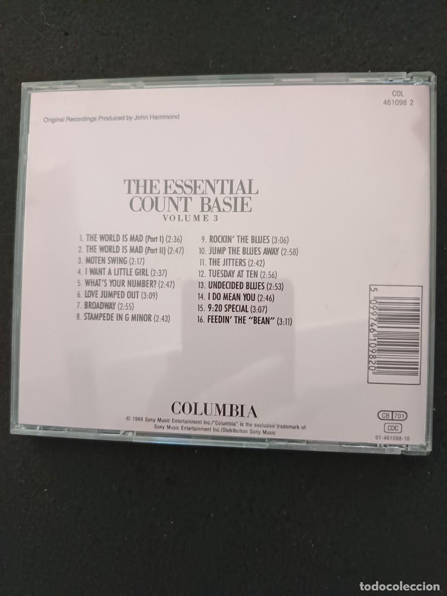 CDs de m&uacute;sica: THE ESSENTIAL COUNT BASIE. VOLUME 3 - Foto 2