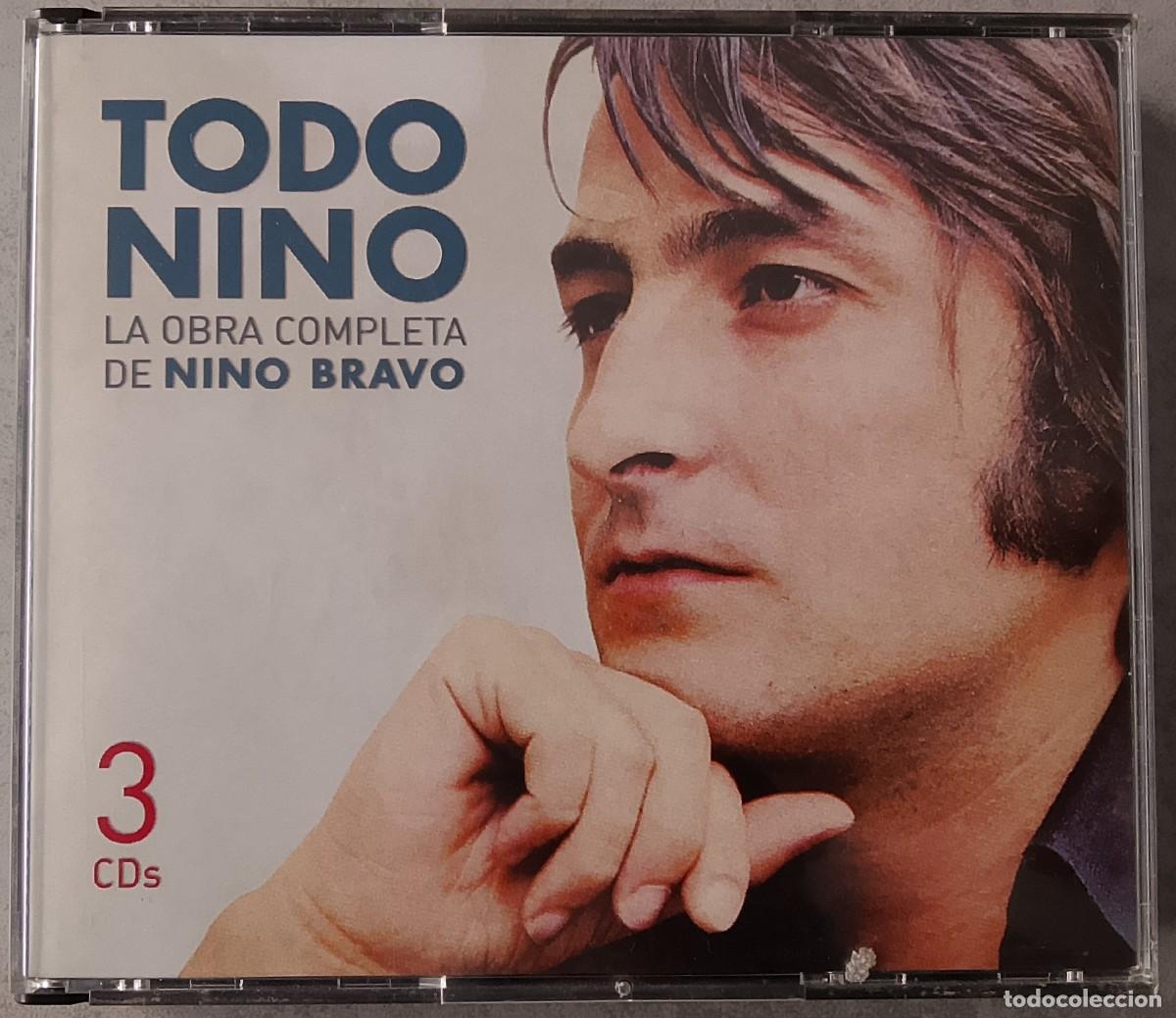 CDs de M&uacute;sica: Nino Bravo. Todo Nino Bravo (La obra completa de Nino Bravo). 3 CD's.