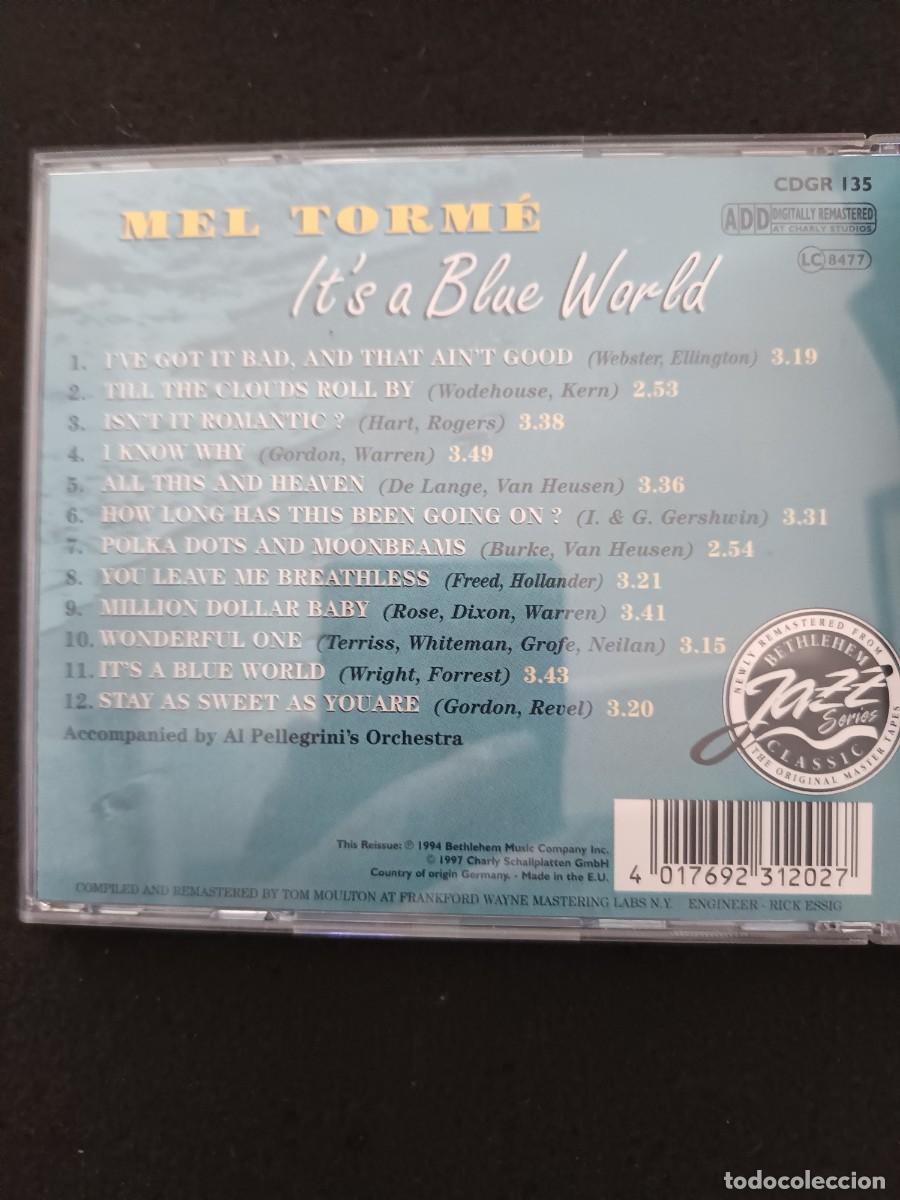 CDs de m&uacute;sica: MEL TORM&Eacute;. ITS A BLUE WORLD - Foto 2
