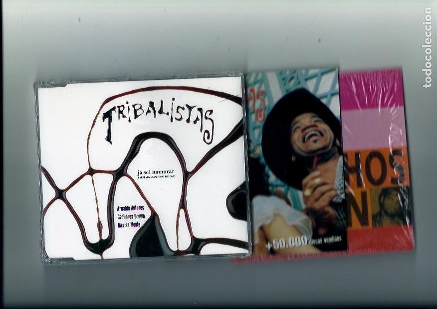 CDs de M&uacute;sica: CARLINHOS BROWN. (3 Temas)            (cd single promo 1996 )