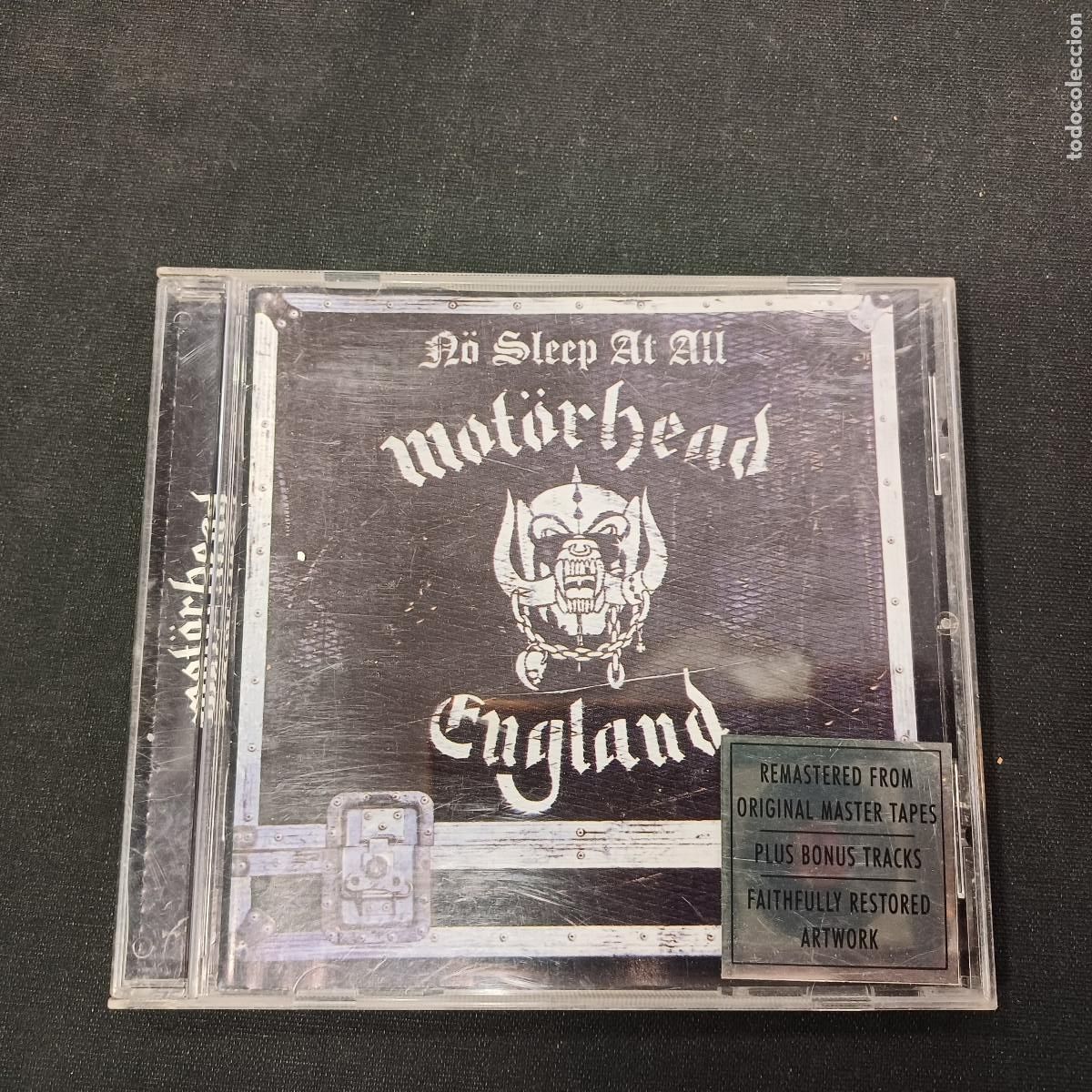 CDs de m&uacute;sica: MOTORHEAD/NO SLEEP AT ALL/CD METAL. - Foto 1