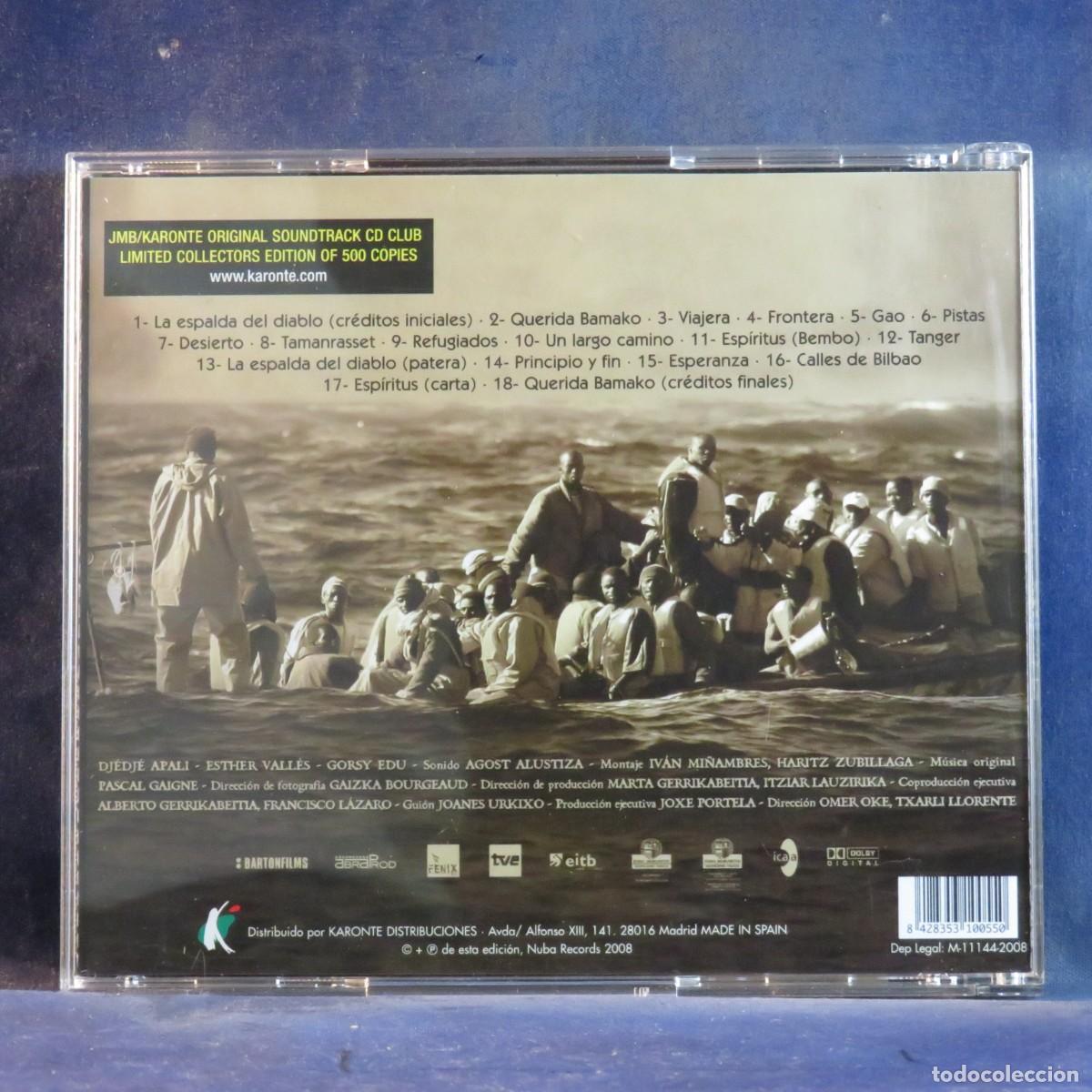 CDs de m&uacute;sica: PASCAL GAIGNE &ndash; QUERIDA BAMAKO (BANDA SONORA) - DVD - Foto 2