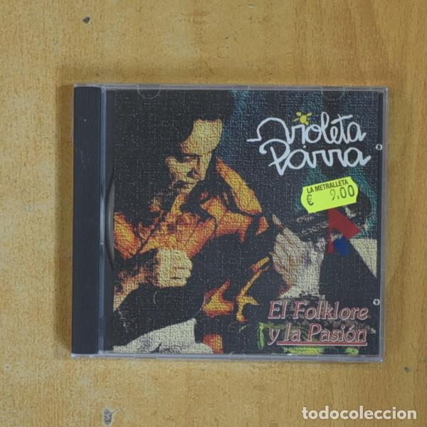 CDs de M&uacute;sica: VIOLETA PARRA - EL FOLKLORE Y LA PASION - CD
