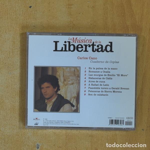 CDs de m&uacute;sica: CARLOS CANO - CUADERNO DE COPLAS - CD - Foto 2