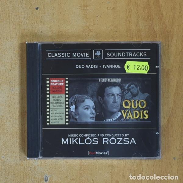 CDs de M&uacute;sica: MIKLOS ROZSA - QUO VADIS - CD - &iexcl;Descubre m&aacute;s en mi perfil!