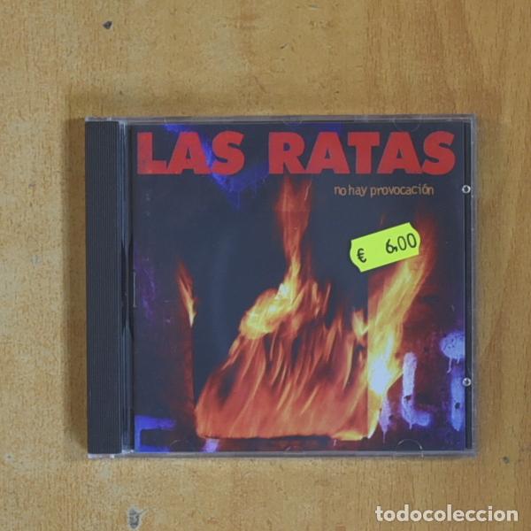 CDs de M&uacute;sica: LAS RATAS - NO HAY PROVOCACION - CD