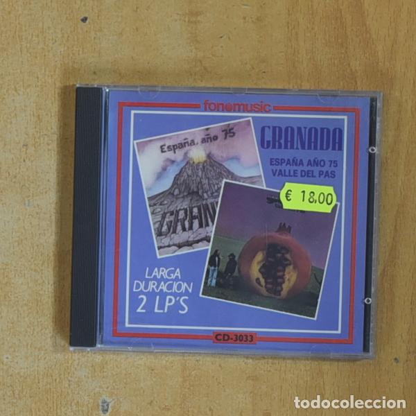 CDs de M&uacute;sica: GRANADA - ESPA&Ntilde;A A&Ntilde;O 75 / VALLE DEL PAS - CD