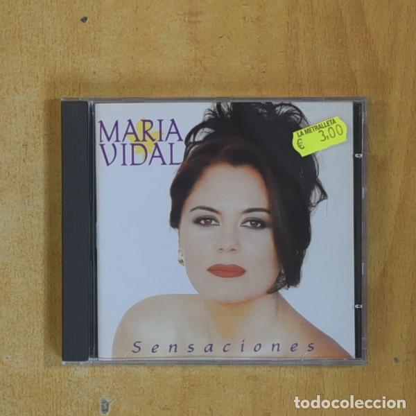 CDs de m&uacute;sica: MARIA VIDAL - SENSACIONES - CD - Foto 1