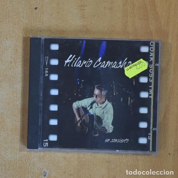 CDs de m&uacute;sica: HILARIO CAMACHO - EN CONCIERTO - CD - Foto 1