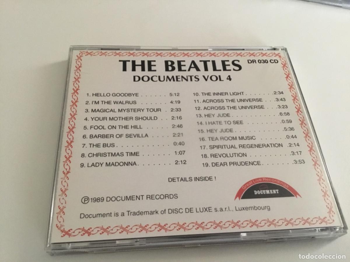 CDs de m&uacute;sica: THE BEATLES 2 cd&rsquo;s DOCUMENTS VOL 4 - 5 - Foto 6