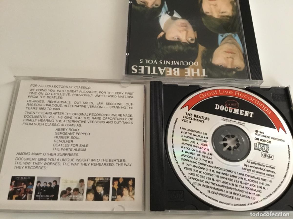 CDs de m&uacute;sica: THE BEATLES 2 cd&rsquo;s DOCUMENTS VOL 4 - 5 - Foto 7