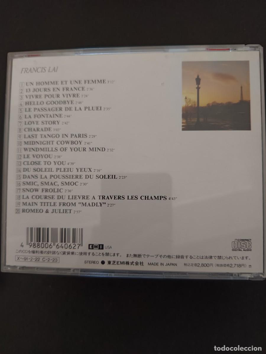 CDs de m&uacute;sica: FRANCIS LAI. BEST NOW - Foto 2