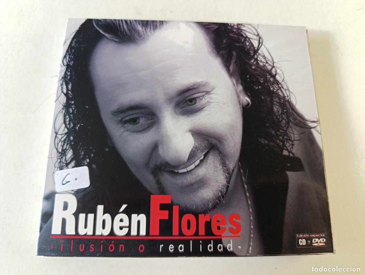 CDs de M&uacute;sica: RUB&Eacute;N FLORES 'Ilusi&oacute;n O Realidad' CD &Aacute;lbum + DVD 2007 edici&oacute;n especial rock flamenquito flamenco