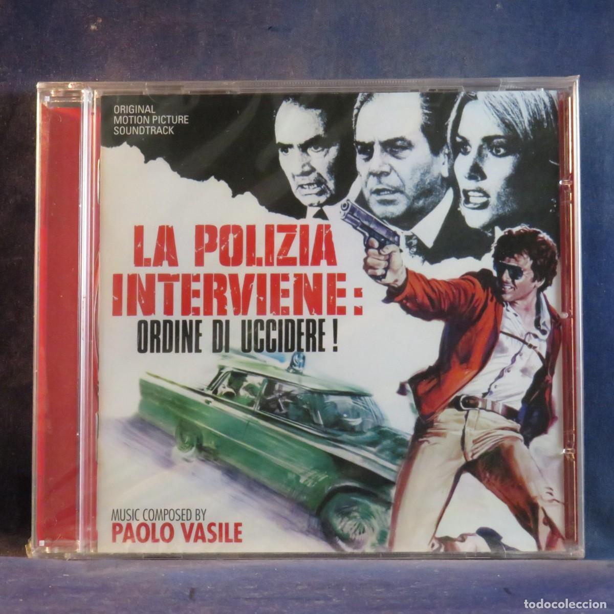 CDs de M&uacute;sica: PAOLO VASILE &ndash; LA POLIZIA INTERVIENE: ORDINE DI UCCIDERE! (ORIGINAL MOTION PICTURE SOUNDTRACK) - CD