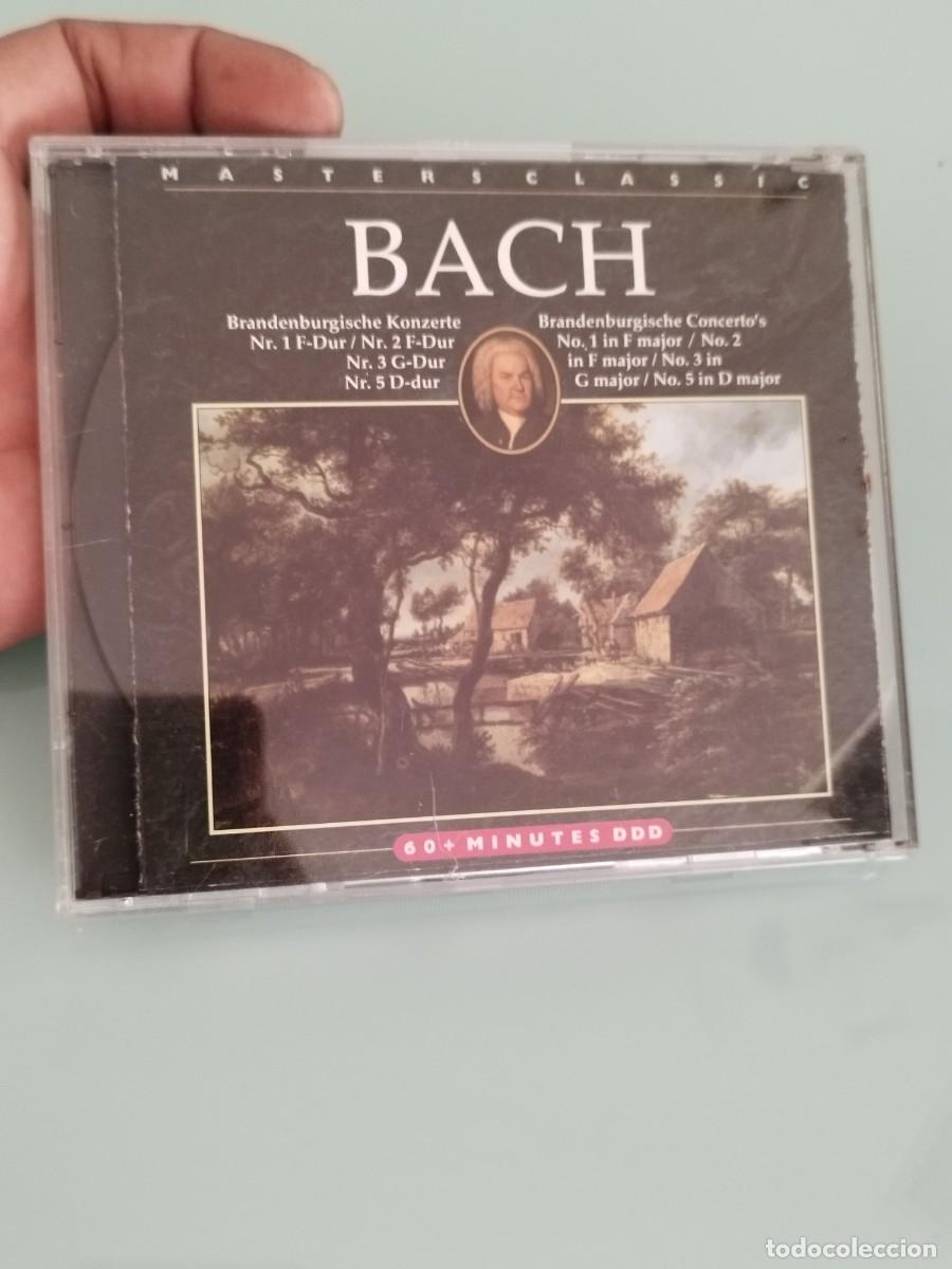 CDs de M&uacute;sica: Johann Sebastian Bach, &rdquo;Brandenburg Concertos&rdquo; de la colecci&oacute;n Masters Classic.
