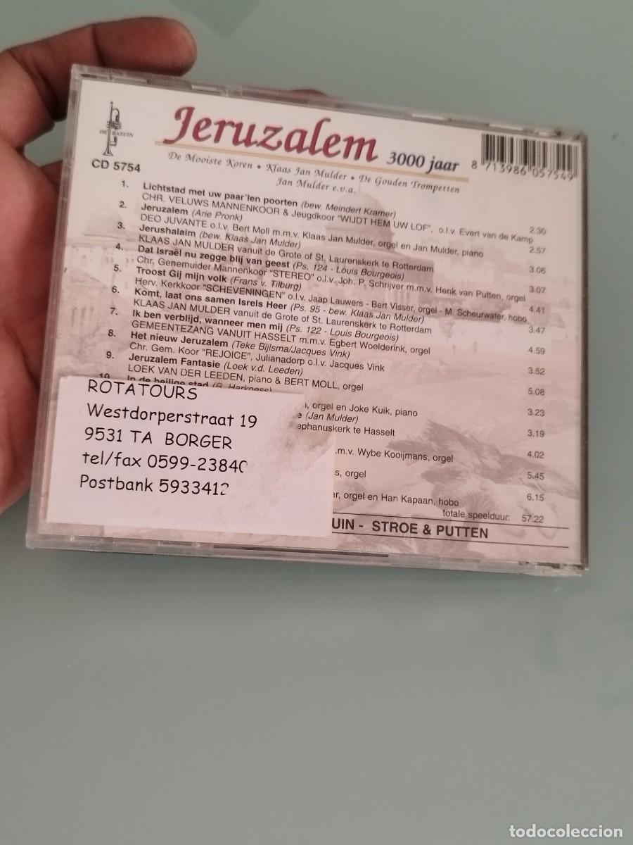 CDs de m&uacute;sica: Various &ndash; Jeruzalem 3000 Jaar. Cd - Foto 3