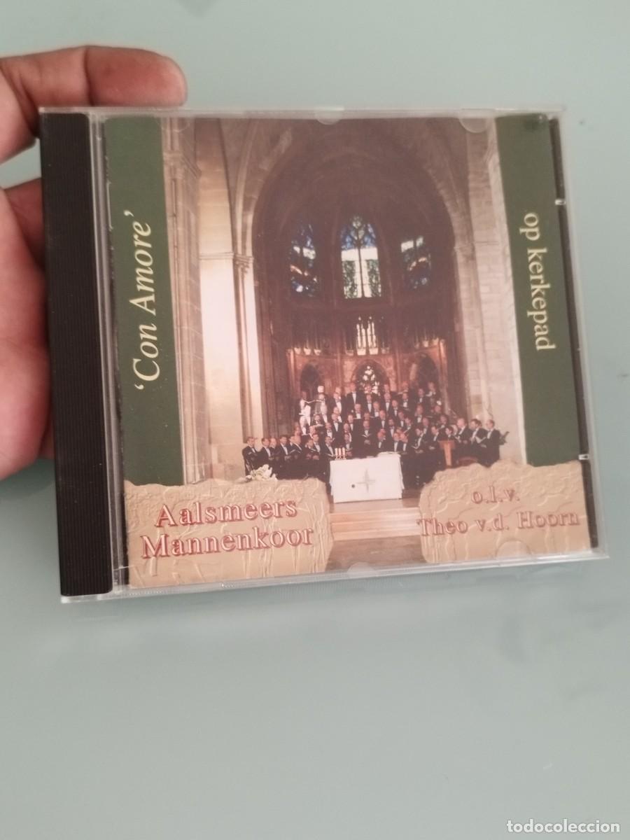 CDs de M&uacute;sica: Aalsmeers Mannenkoor titulado 'Con Amore' op kerkepad dirigido por Theo v.d. Hoorn.. Cd