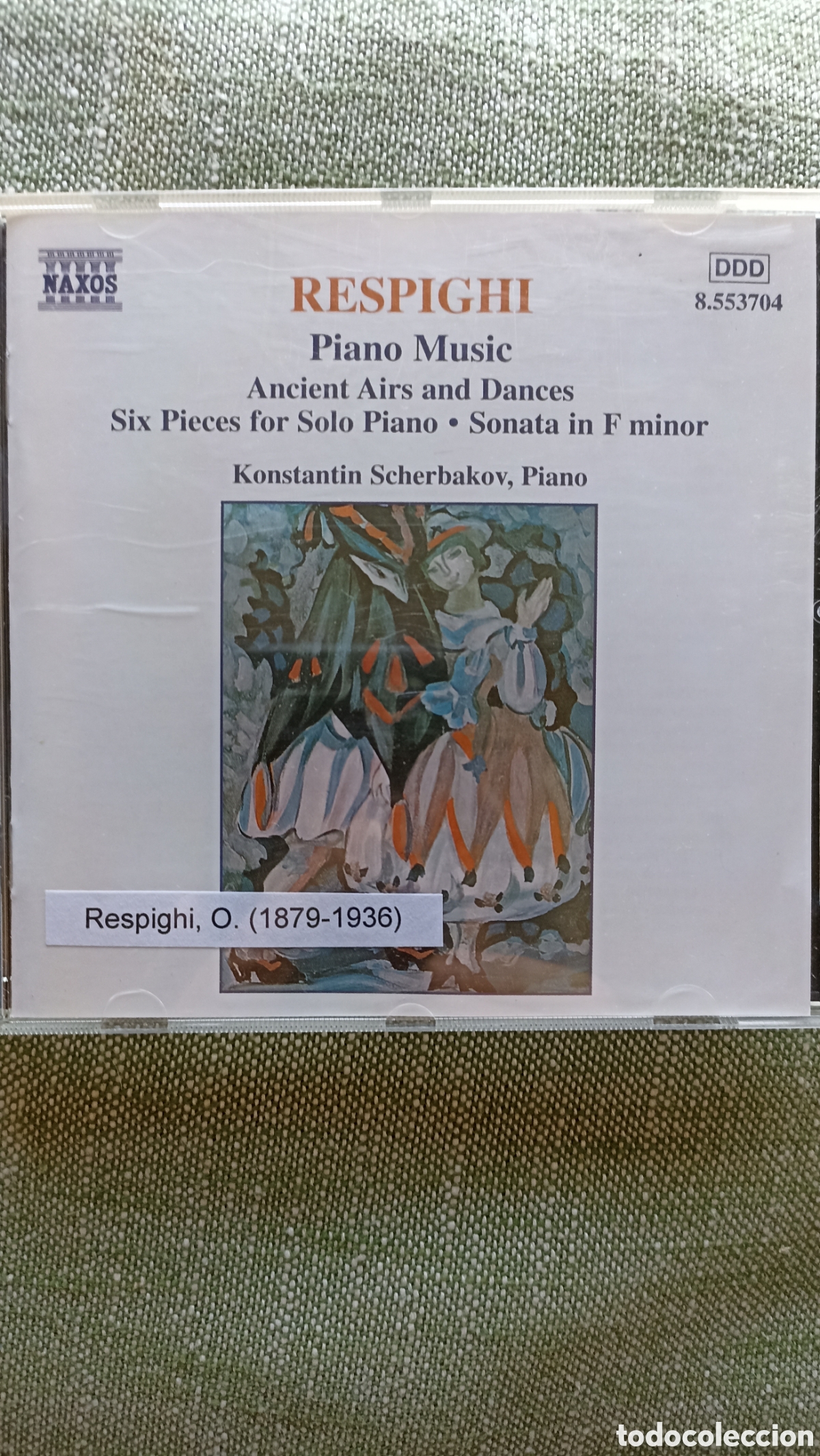 CDs de M&uacute;sica: Respighi: Piano Music&rdquo;. Mint
