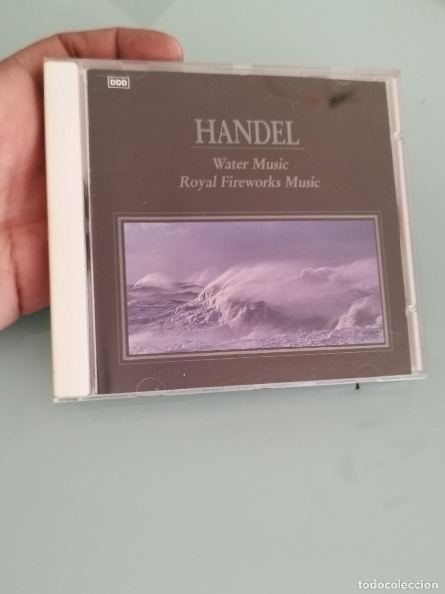 CDs de M&uacute;sica: Handel &ndash; Water Music, Royal Fireworks Music. Cd.