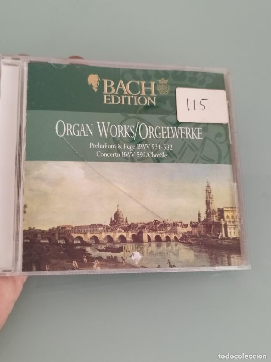CDs de M&uacute;sica: Colecci&oacute;n Bach edition Preludio y Fuga BWV 531-532 y el Concierto BWV 592. Cd.