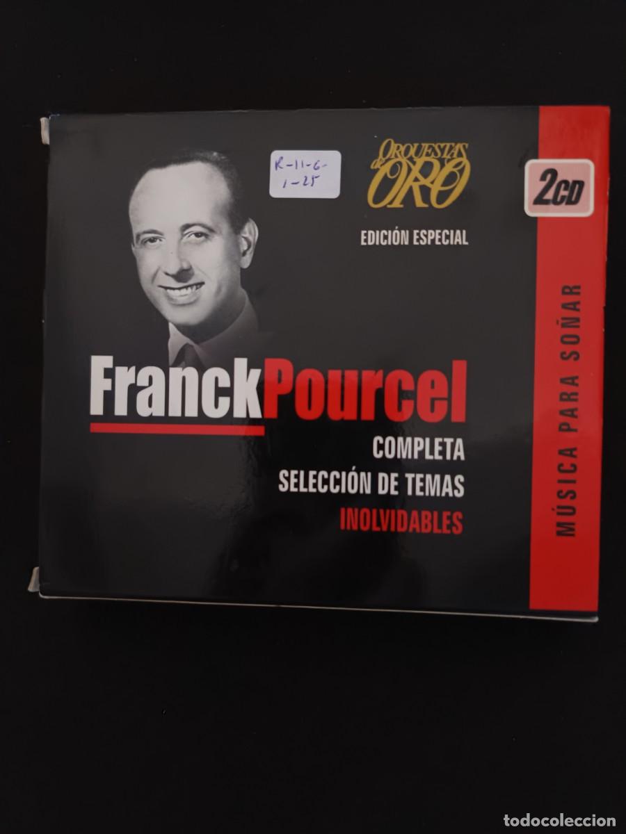 CDs de M&uacute;sica: 2 CD FRANCK POURCEL. COMPLETA SELECCI&Oacute;N DE TEMAS INOLVIDABLES. ORQUESTAS DE ORO. EDICI&Oacute;N ESPECIAL