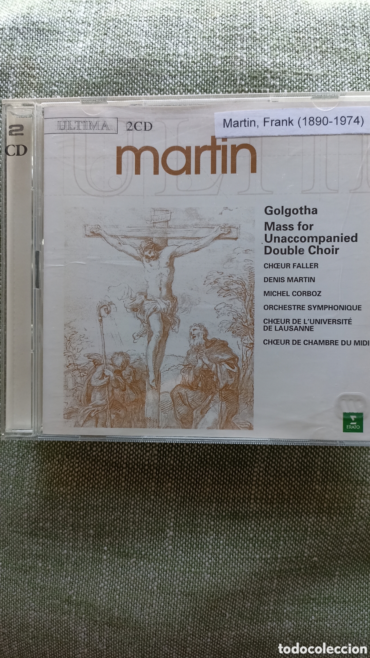 CDs de m&uacute;sica: 2 CD Franc Mart&iacute;n Golgotha oratorio - Foto 1