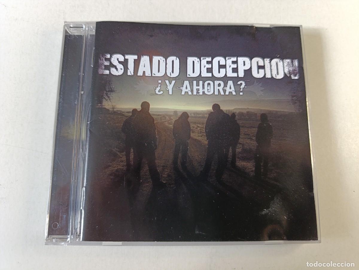 CDs de M&uacute;sica: ESTADO DECEPCI&Oacute;N '&iquest;Y Ahora?' CD &Aacute;lbum 2008 rock grabado en Argamasilla de Calatrava (Ciudad Real)
