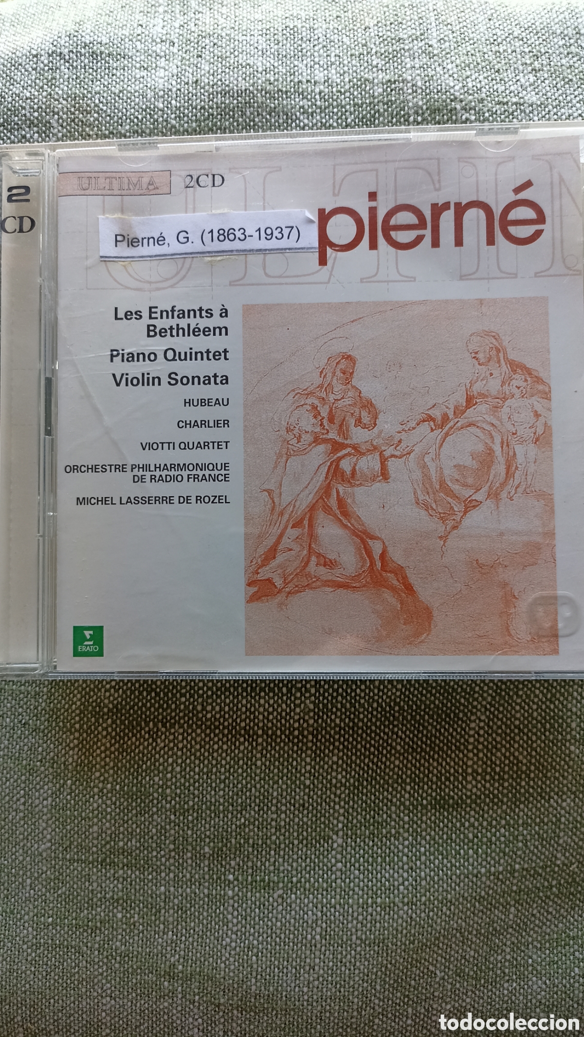 CDs de M&uacute;sica: 2 CD de Gabriel Piern&eacute; (colecci&oacute;n Ultima de Erato