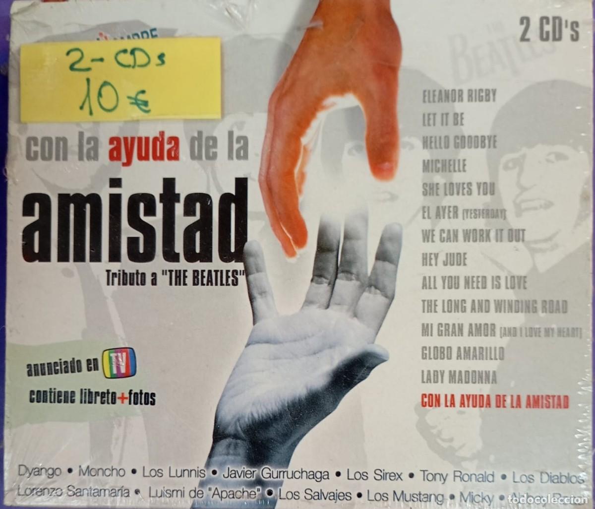 CDs de M&uacute;sica: CON AYUDA DE LA AMISTAD - TRIBUTO A LOS BEATLES - 2 CD