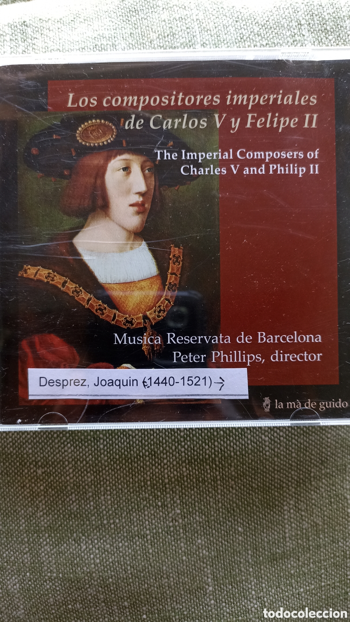 CDs de M&uacute;sica: &rdquo;Los compositores imperiales de Carlos V y Felipe II&rdquo;