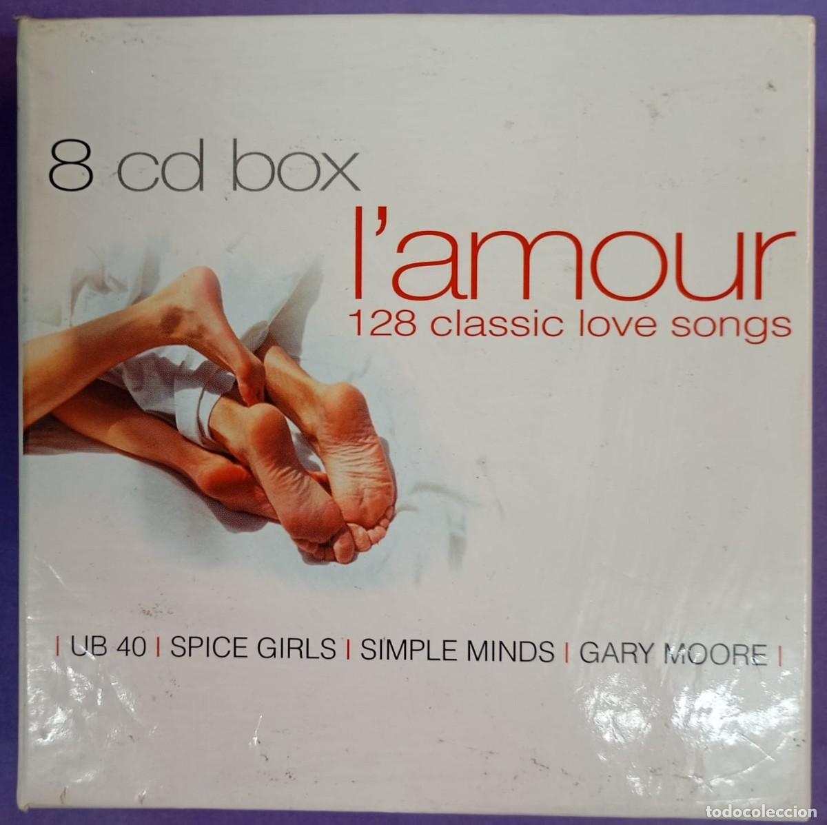 CDs de M&uacute;sica: l'amour 128 classic love songs 8 CD BOX