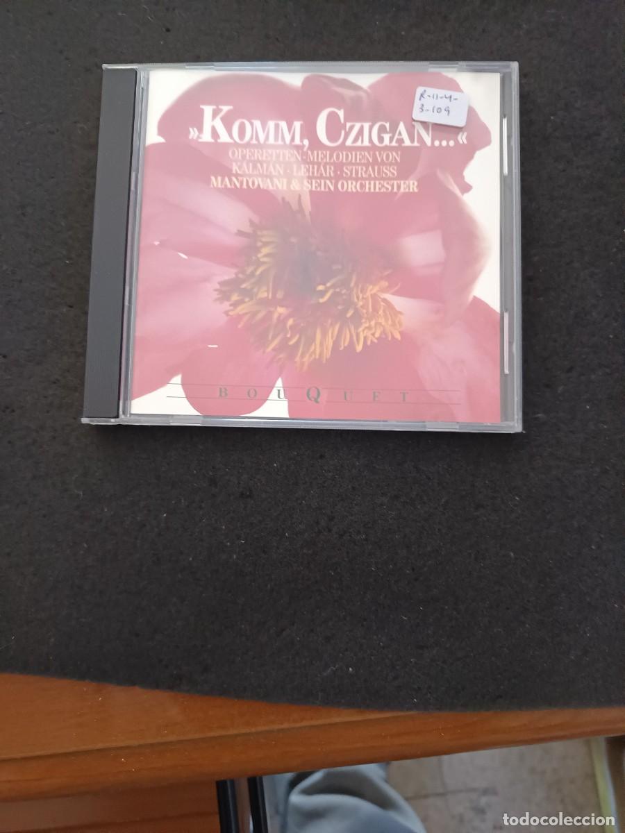 CDs de M&uacute;sica: &rdquo;KOMM, CZIGAN...&rdquo;. OPERETTEN-MELODIEN VON KALM&Aacute;N, LEH&Aacute;R, STRAUSS. MANTOVANI & SEIN ORCHESTRA