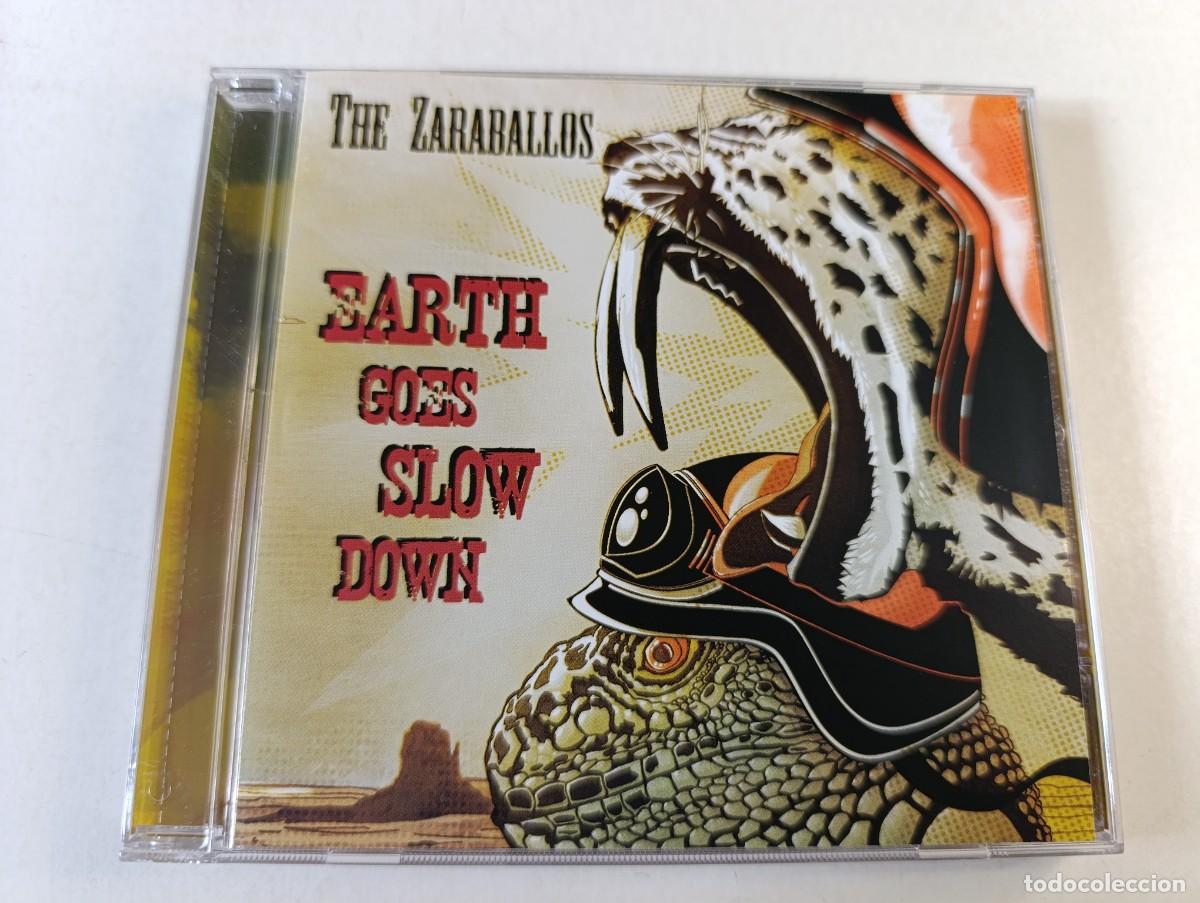 CDs de M&uacute;sica: THE ZARABALLOS 'Earth Goes Slow Down' CD &Aacute;lbum 2013 Stoner Rock Molusco Discos Villarobledo (AB))